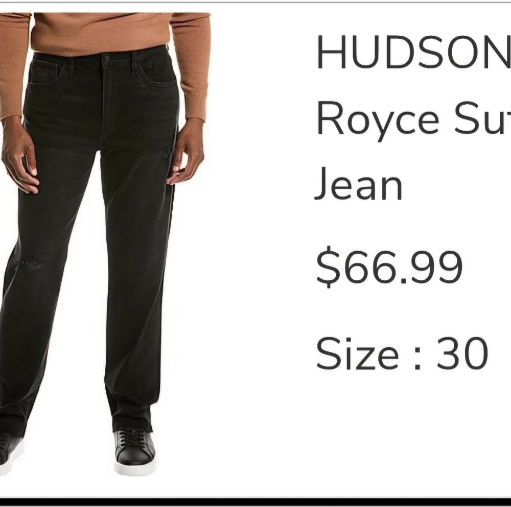 Hudson jeans royce sutra
